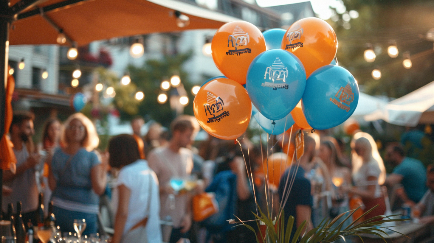 Ein Sommer voller Farben: Bedruckter Promobedarf für jede Firmenfeier