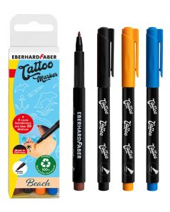 Tattoostifte Set Beach 4er Etui