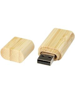 USB-Stick 2.0 aus Bambus mit Schlüsselanhänger