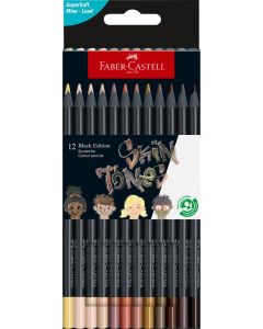 Buntstifte Black Edition Skin Tones 12er