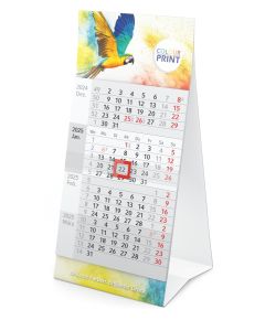 Mini Kalender mit 4-Monats-Kalendarium bedrucken