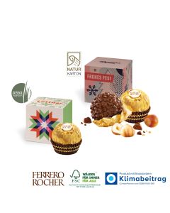 Ferrero Rocher in Werbewürfel bedrucken (ab 100 Stück)