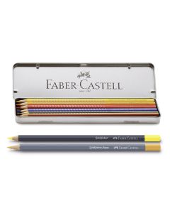 6 Buntstifte Colour Grip oder Goldfaber im Metalletui