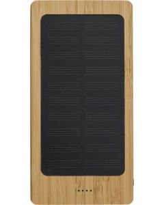 Solar-Powerbank aus Bambus Joan