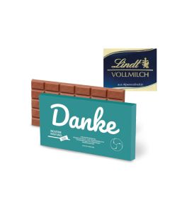 Express Lindt Vollmilch-Schokolade bedrucken