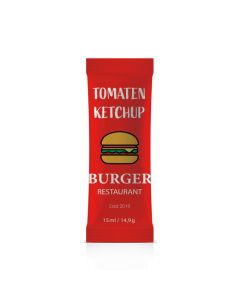 Tomaten Ketchup mit Logo bedrucken