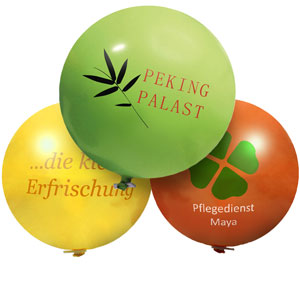 Luftballons bedrucken mit Ihrem Logo